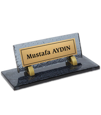 Füme Cam Masa İsimliği