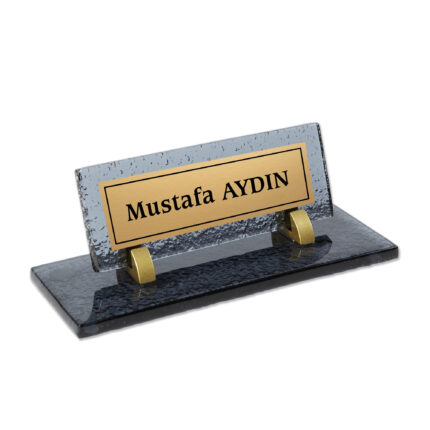 Füme Cam Masa İsimliği